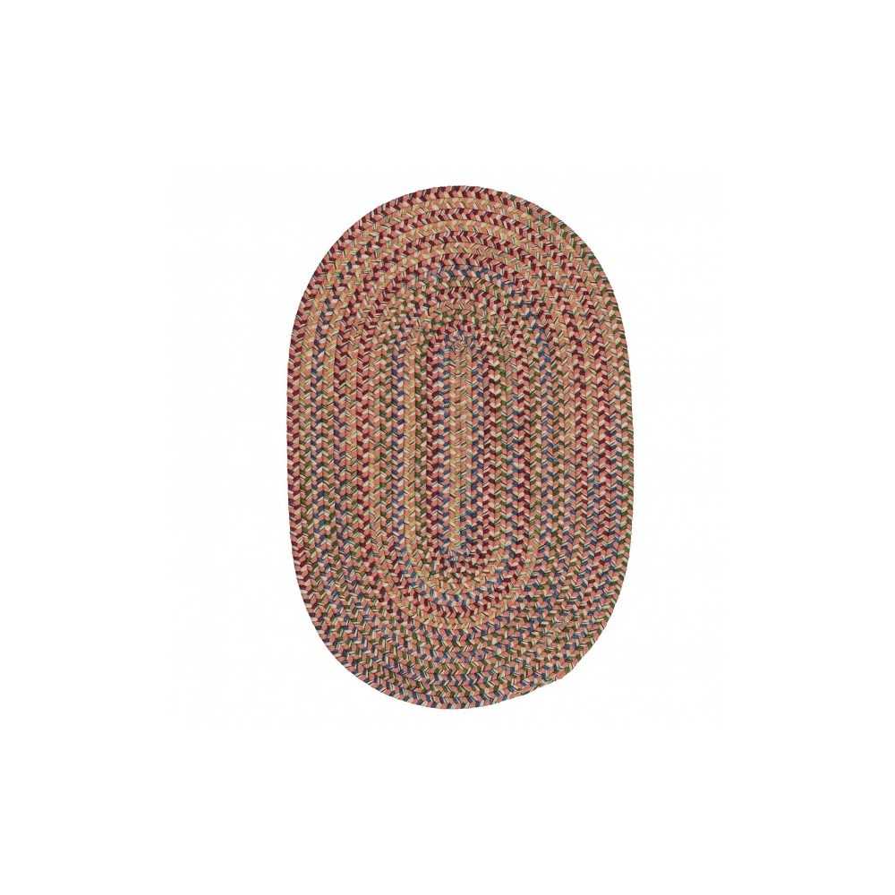 Colonial Mills Rug Worley Oval Red Oval