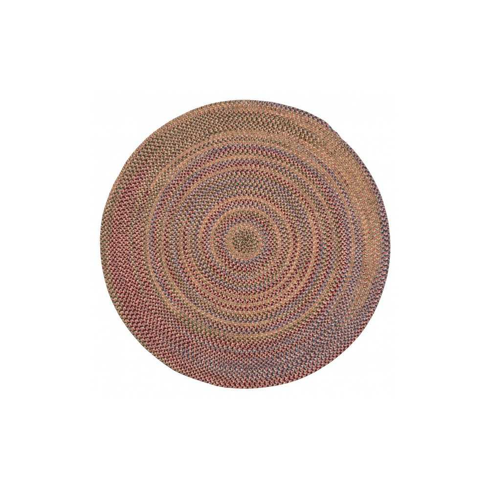 Colonial Mills Rug Worley Round Red Round