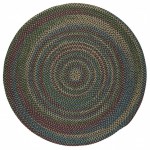 Colonial Mills Rug Worley Round Dark Green Round