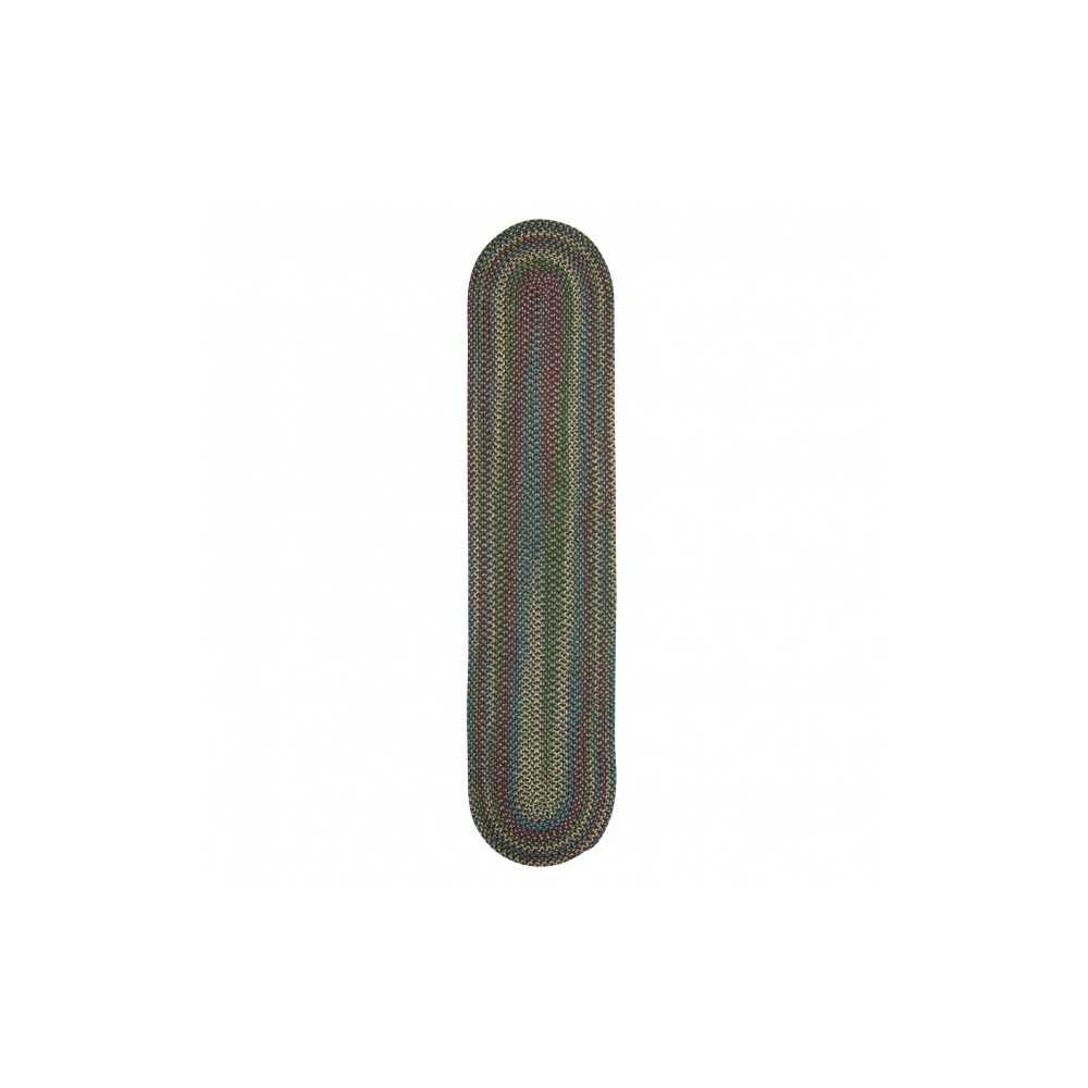 Colonial Mills Rug Worley Runner Dark Green Runner (Oval) Colonial Mills Rug Worley Runner Dark Green Runner (Oval)