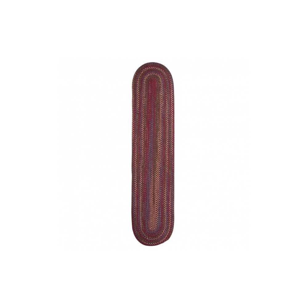 Colonial Mills Rug Worley Runner Burgundy Runner (Oval) Colonial Mills Rug Worley Runner Burgundy Runner (Oval)