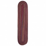 Colonial Mills Rug Worley Runner Burgundy Runner (Oval)