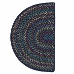 Colonial Mills Rug Worley Slice Navy Slice