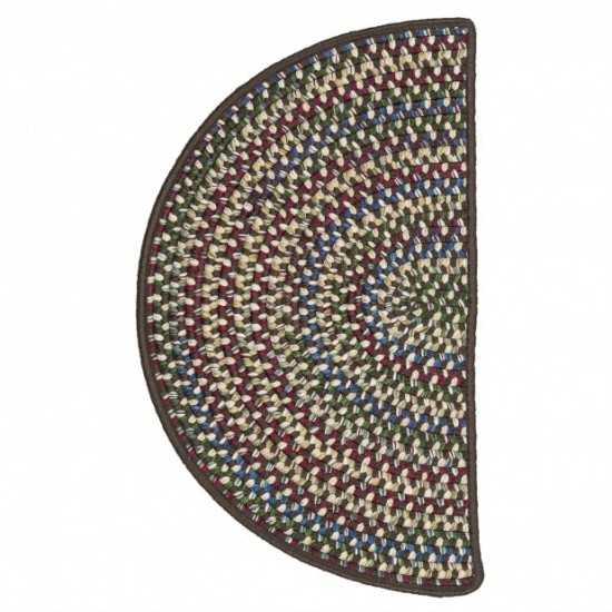 Colonial Mills Rug Worley Slice Brown Slice