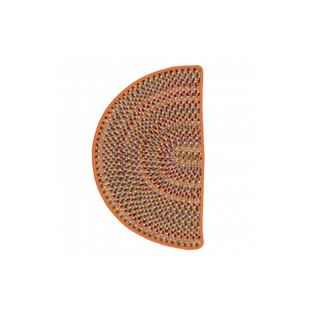 Colonial Mills Rug Worley Slice Orange Slice