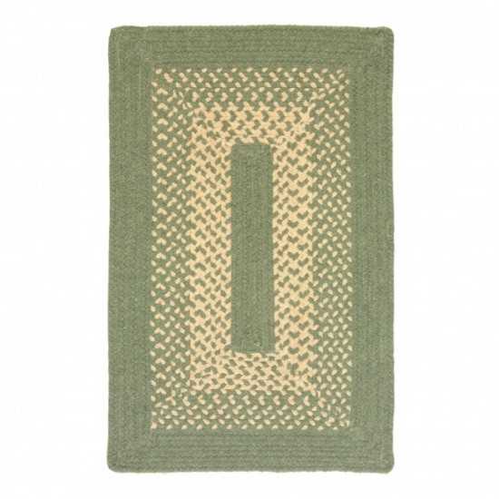 Colonial Mills Rug Yucatan Green Rectangle