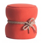 Tubby Ottoman Orange