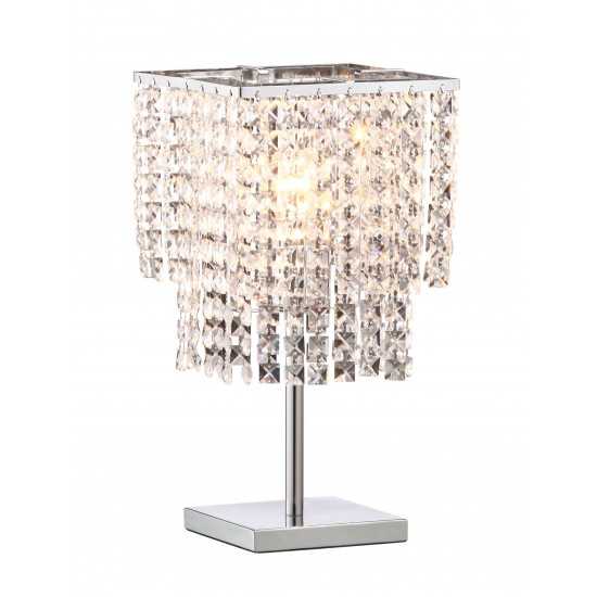 Falling Stars Table Lamp Chrome