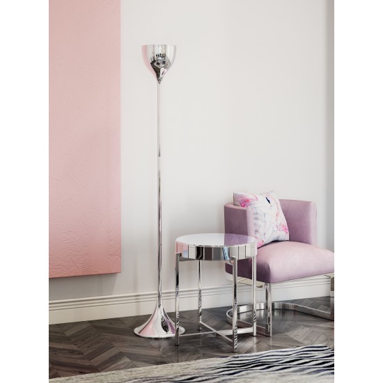 Neutrino Floor Lamp Chrome