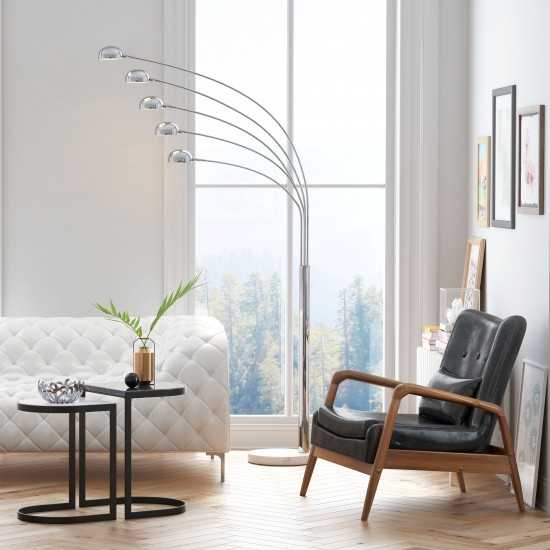 Cosmic Floor Lamp Chrome