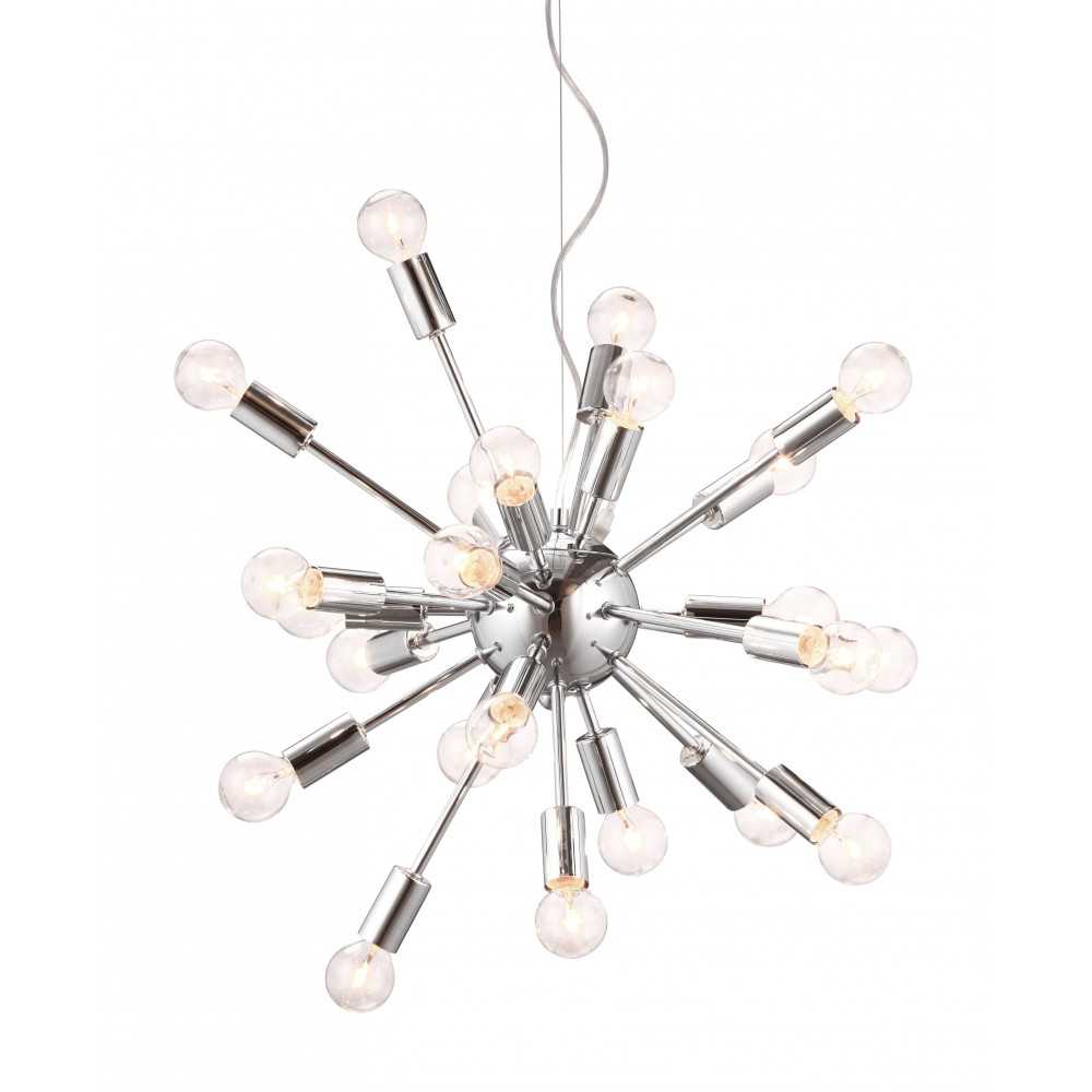 Pulsar Ceiling Lamp Chrome