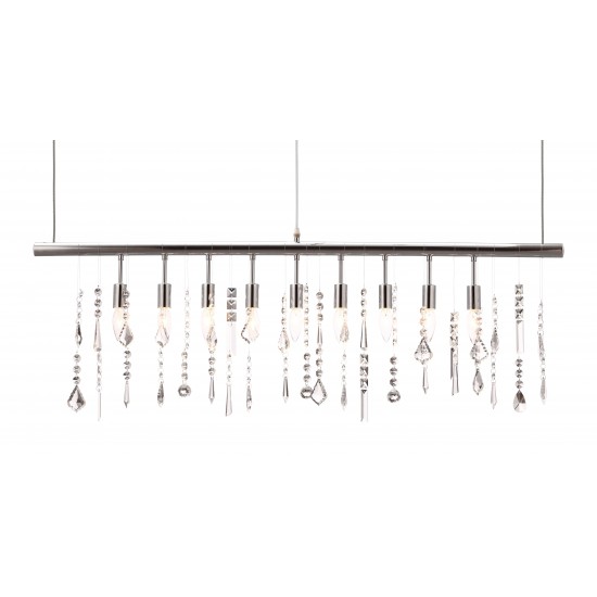 Shooting Stars Ceiling Lamp Chrome