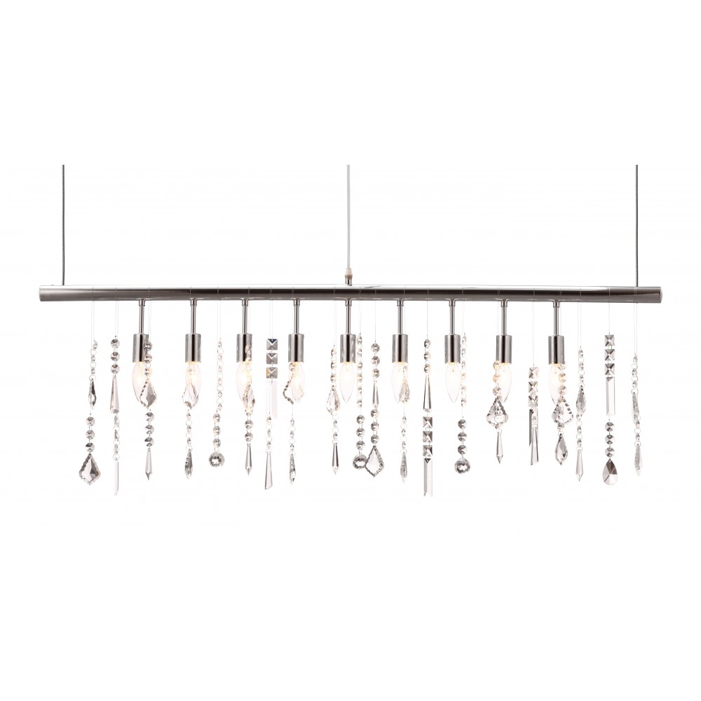 Shooting Stars Ceiling Lamp Chrome