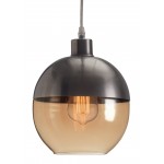 Trente Ceiling Lamp Satin & Amber