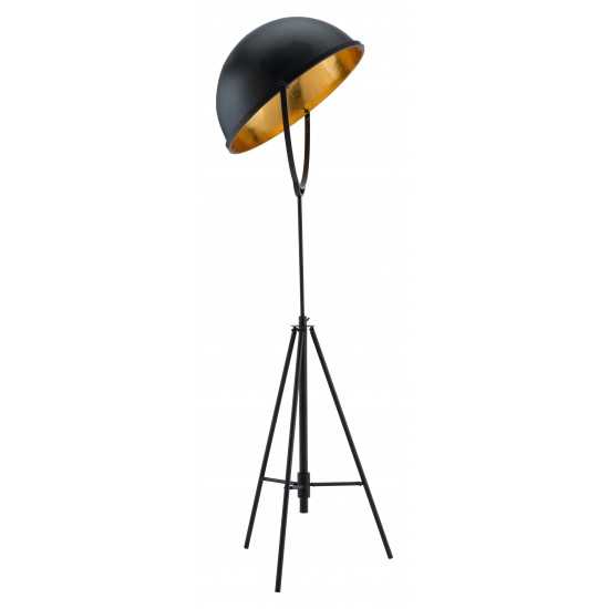 Vauxhall Floor Lamp Antique Black