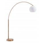 Griffith Floor Lamp Brushed Brass