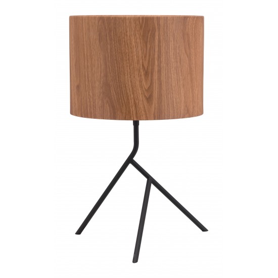 Sutton Table Lamp Brown & Black