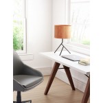 Sutton Table Lamp Brown & Black