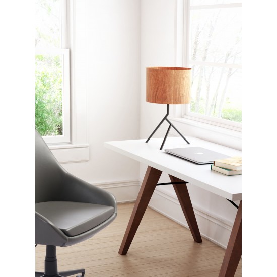 Sutton Table Lamp Brown & Black