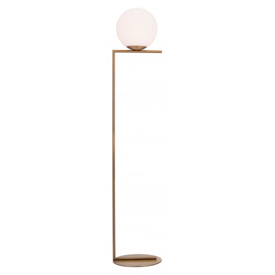 Belair Floor Lamp Brass