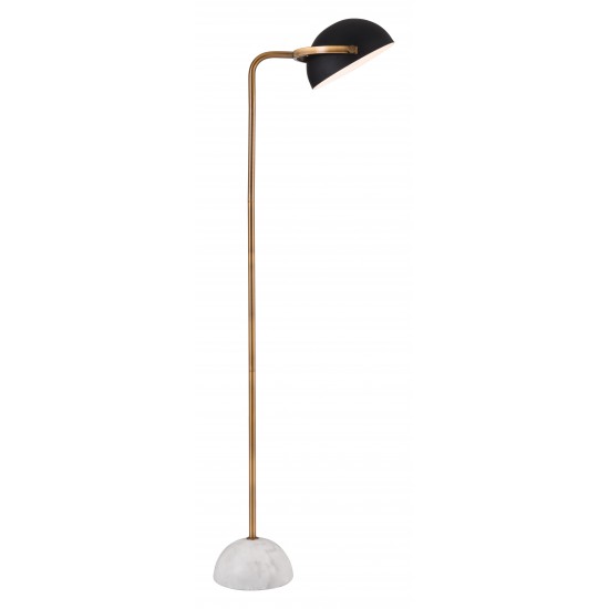 Irving Floor Lamp Black & White