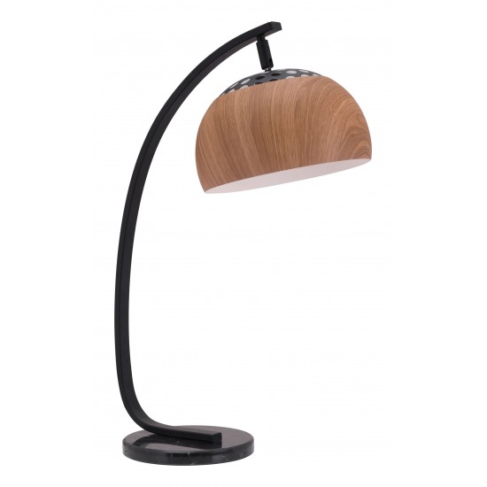 Brentwood Table Lamp Brown & Black