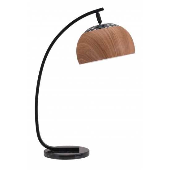 Brentwood Table Lamp Brown & Black