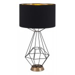 Delancey Table Lamp Black