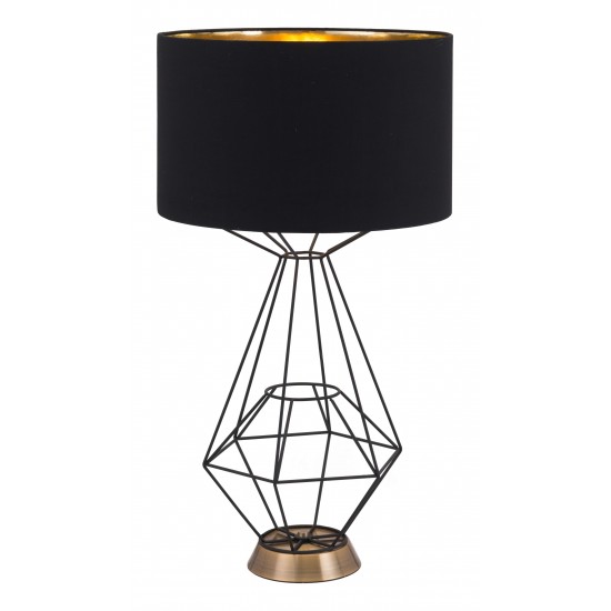 Delancey Table Lamp Black