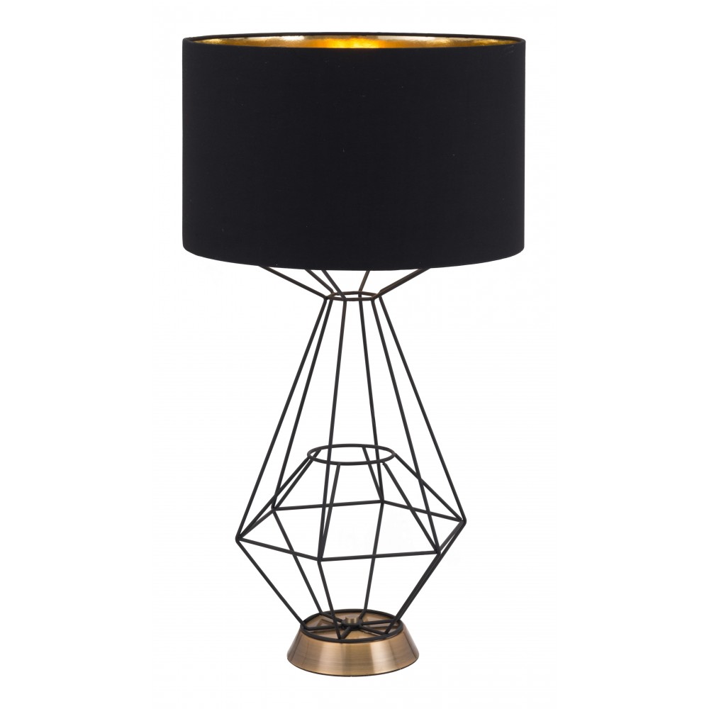 Delancey Table Lamp Black