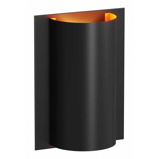 Metal Wall Lamp Matte Black