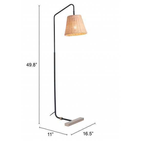 Malone Floor Lamp Natural