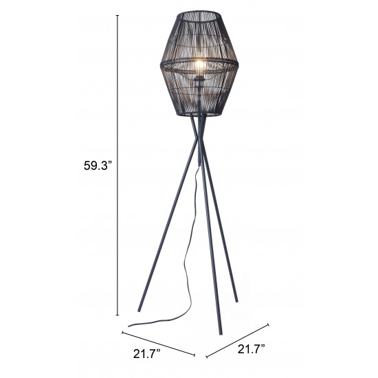 Billie Floor Lamp Black