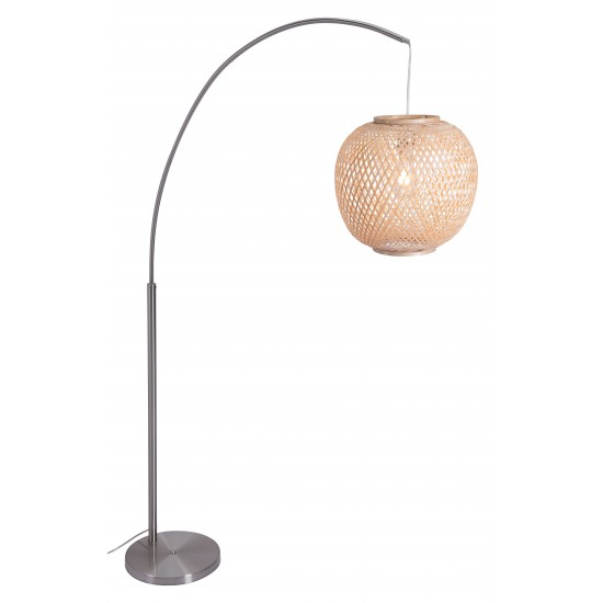 Halzey Floor Lamp Natural