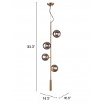 Zatara Ceiling Lamp Gold