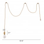 Felix Ceiling Lamp Brass
