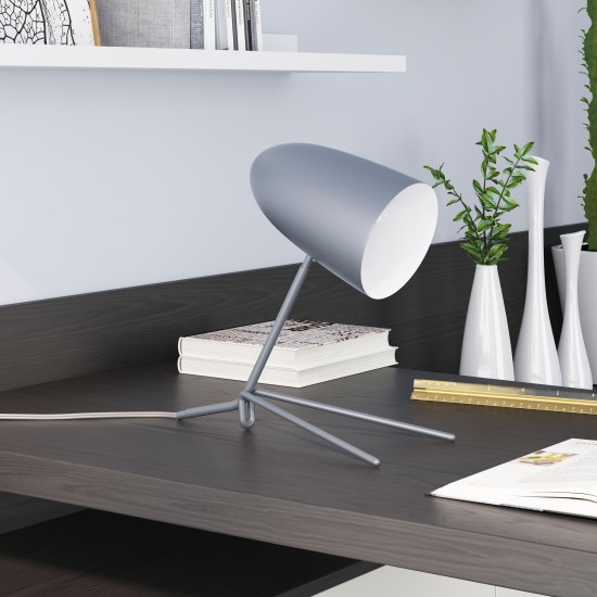 Jamison Table Lamp Matte Gray