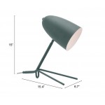 Jamison Table Lamp Matte Green