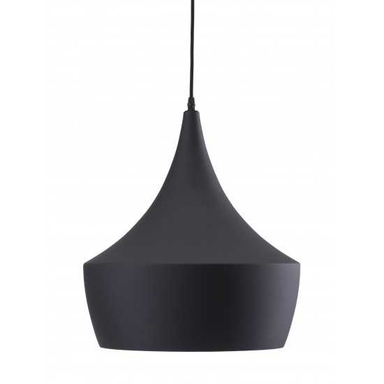 Copper Ceiling Lamp Matte Black