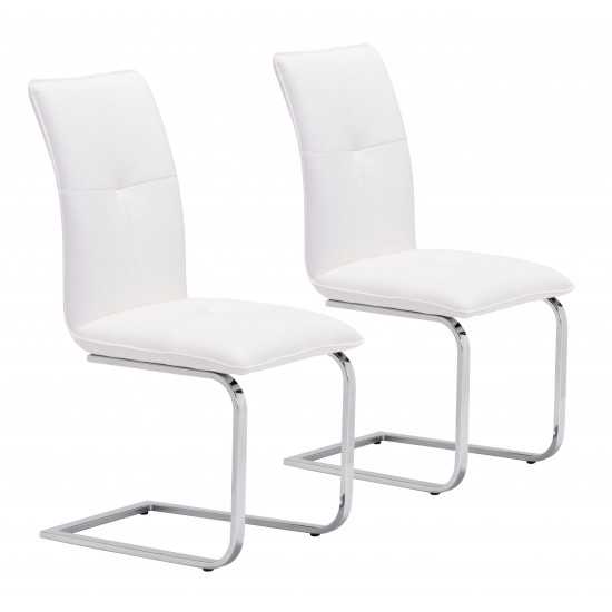 Anjou Dining Chair (Set of 2) White