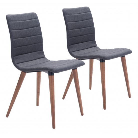 Jericho Dining Chair (Set of 2) Gray