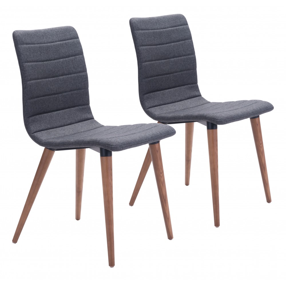 Jericho Dining Chair (Set of 2) Gray Jericho Dining Chair (Set of 2) Gray