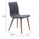 Jericho Dining Chair (Set of 2) Gray
