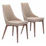 Moor Dining Chair (Set of 2) Beige