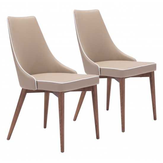 Moor Dining Chair (Set of 2) Beige