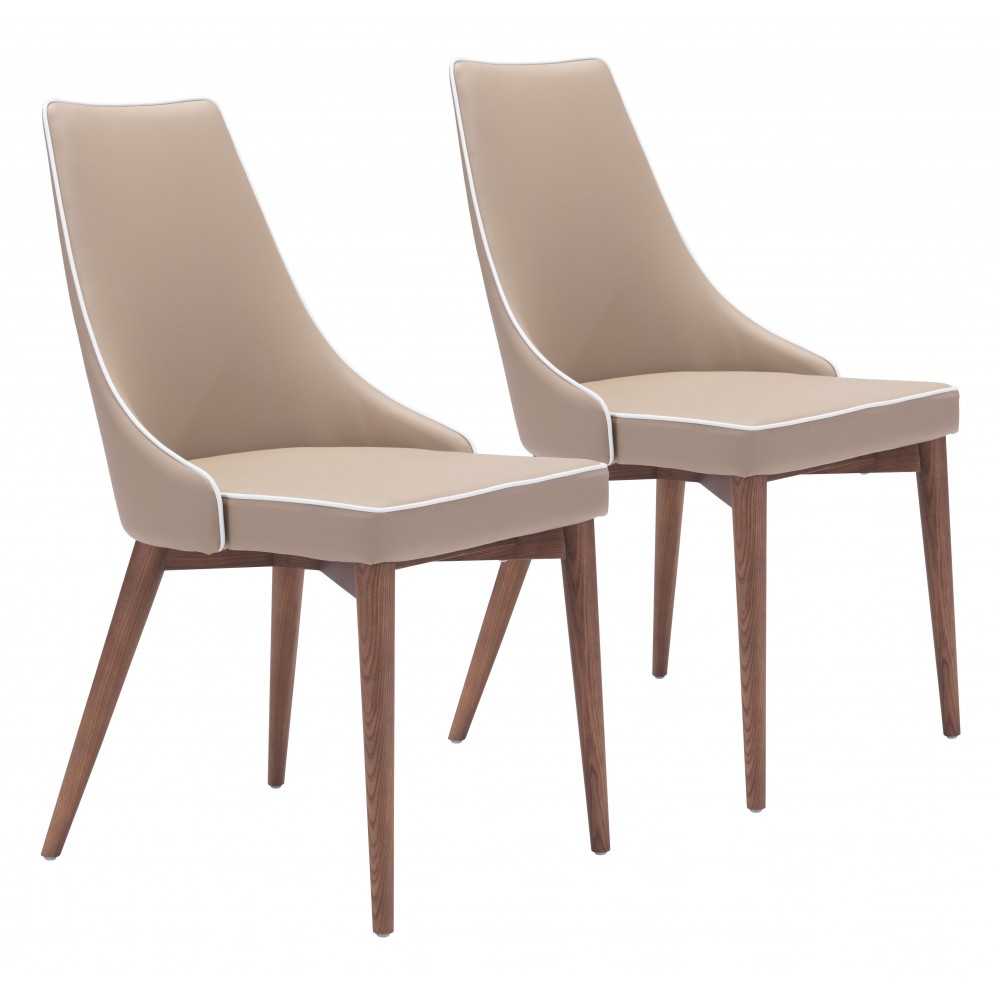 Moor Dining Chair (Set of 2) Beige