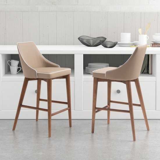 Moor Counter Chair Beige