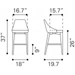 Moor Counter Chair Beige