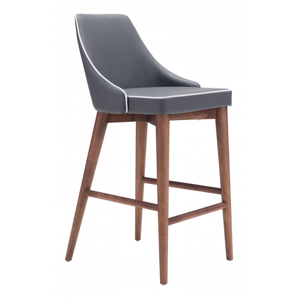 Moor Counter Chair Dark Gray