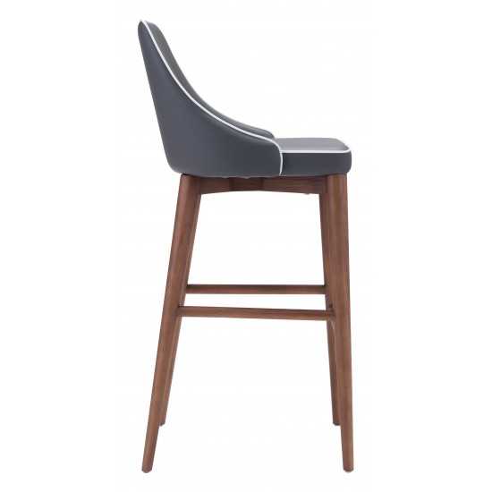 Moor Bar Chair Dark Gray